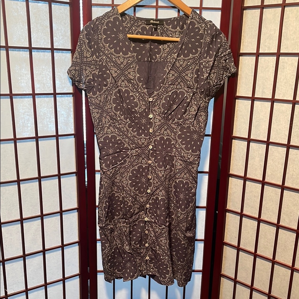 Madewell Floral Button-Down Dress